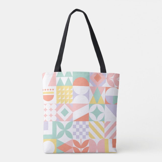 Bolso De Tela geométrico #32 (Reverso)