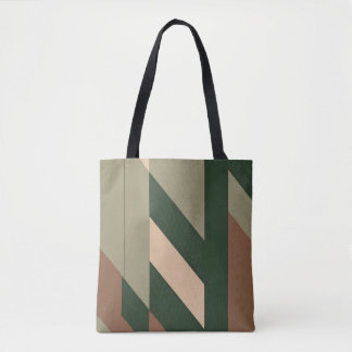Bolso De Tela Geométrico abstracto inspirado en la naturaleza