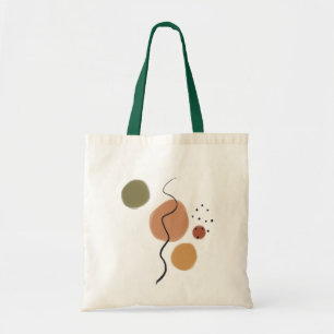 Bolso De Tela Geométrico, abstracto, mínimo, moderno, pastel