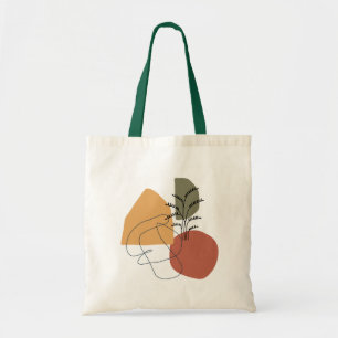 Bolso De Tela Geométrico, Resumen, Mínimo, Moderno, Pastel