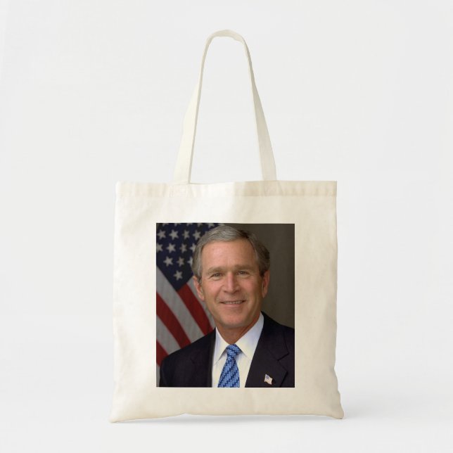 Bolso De Tela George W Bush (Frente)