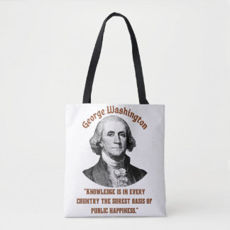 Bolso De Tela George Washington