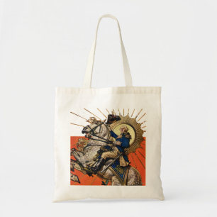 Bolso De Tela George Washington a caballo