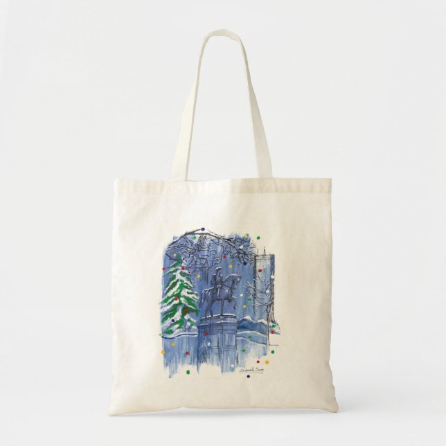 Bolso De Tela George Washington Tote Bag (Frente)