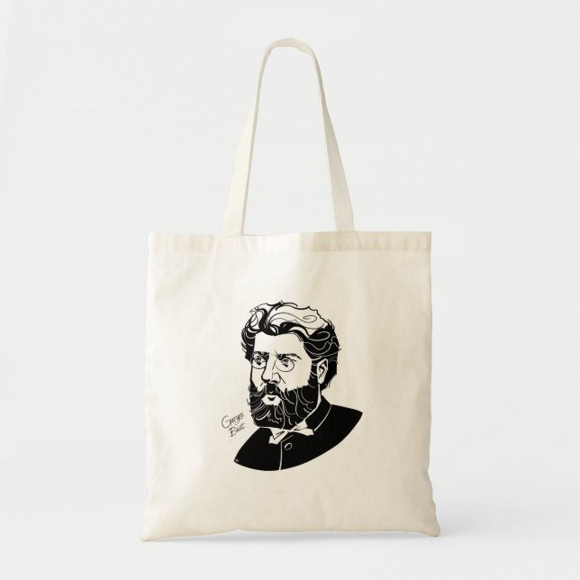 Bolso De Tela Georges Bizet (Frente)