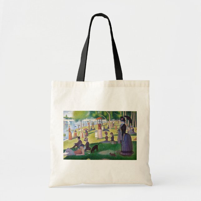Bolso De Tela Georges Seurat - Domingo en La Grande Jatte (Frente)