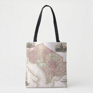 Bolso De Tela Georgetown y la ciudad de Washington