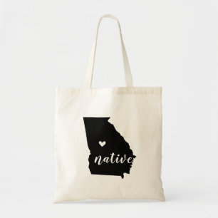 Bolso De Tela Georgia Native State Tote Bag