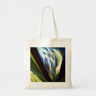 Bolso De Tela Georgia O Keeffe Música azul y verde