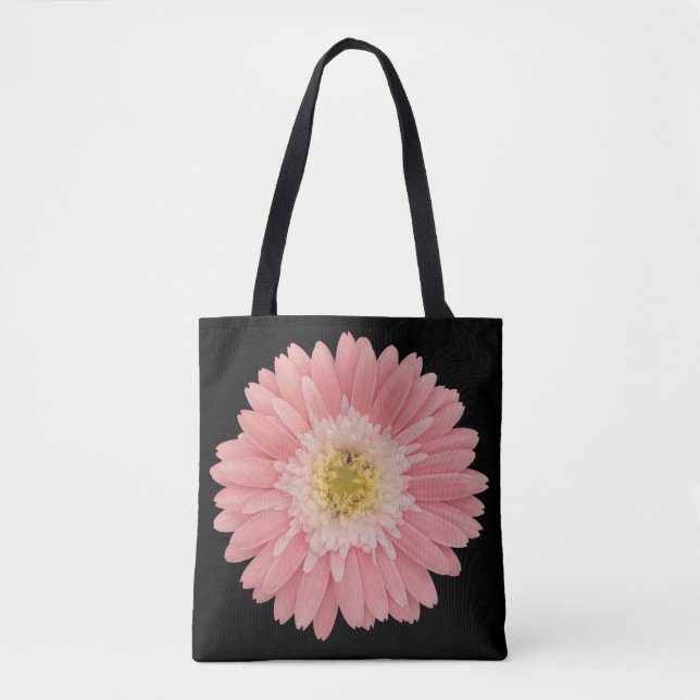 Bolso De Tela Gerbera Daisy (Anverso)
