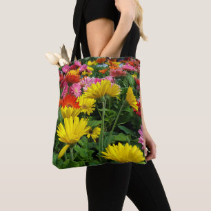 Bolso De Tela Gerbera Daisy Garden
