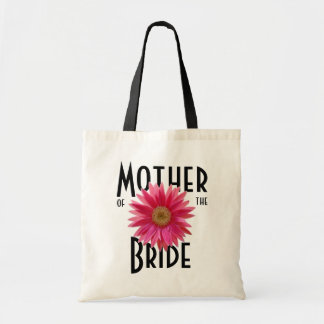 Bolso De Tela Gerbera rosa Daisy/ Boda