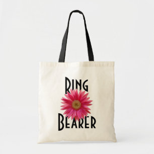 Bolso De Tela Gerbera rosa Daisy/ Boda