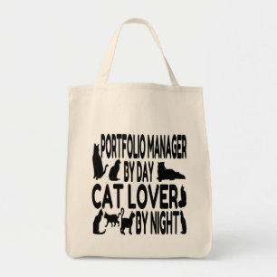 Bolso De Tela Gestor de cartera de Cat Lover
