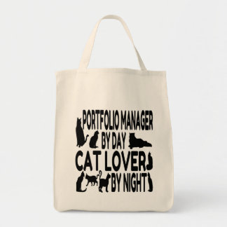 Bolso De Tela Gestor de cartera de Cat Lover