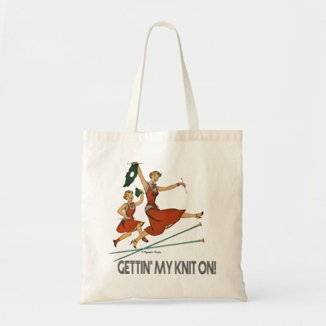 Bolso De Tela ¡Getting mi punto encendido! tote (Frente)