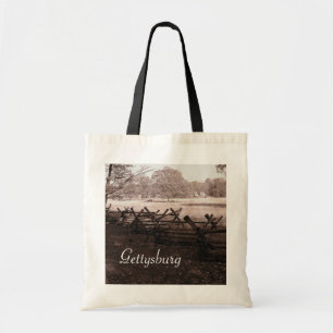 Bolso De Tela Gettysburg - tote del presupuesto del campo de