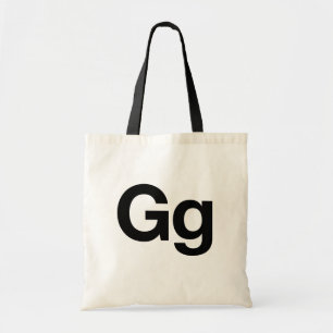 Bolso De Tela Gg Helvética