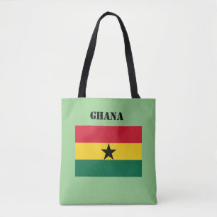 Bolso De Tela Ghana Flag Africa Tote Bag