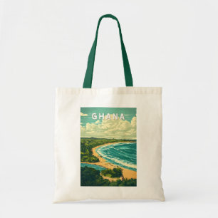 Bolso De Tela Ghana Ilustracion Viaje de arte