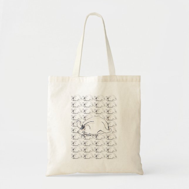 Bolso De Tela Ghibli diseñó el "gato enfadado " (Frente)