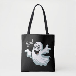 Bolso De Tela Ghost Cute Happy