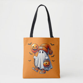 Bolso De Tela Ghost Trick Oe Treat Halloween