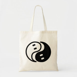 Bolso De Tela Ghost Yin Yang