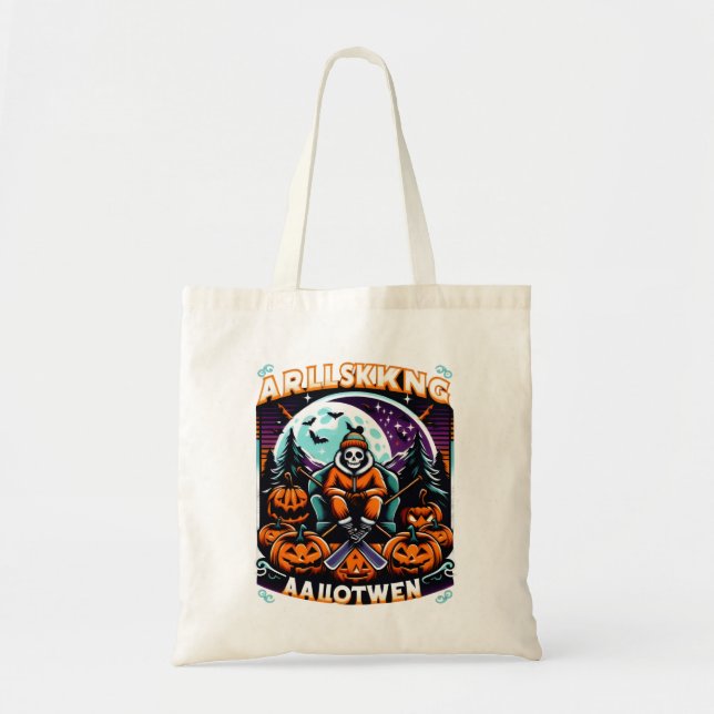 Bolso De Tela Ghostly Glacier Ride (Frente)