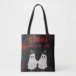 Bolso De Tela Ghoul You Look Boo-tiful  Funny Halloween Tote Bag