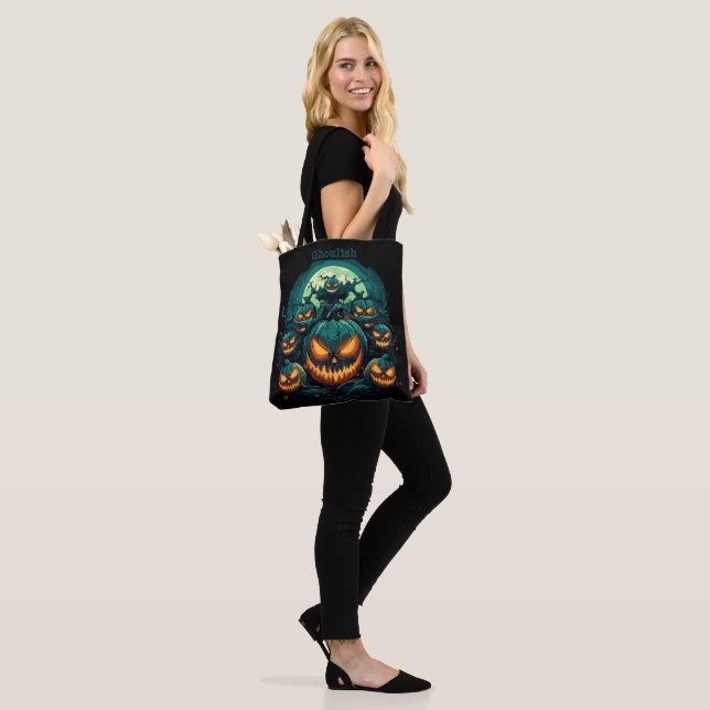 Bolso De Tela Ghoulish Glare (Puesto)