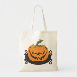 Bolso De Tela Ghoulish Jack-o-lantern