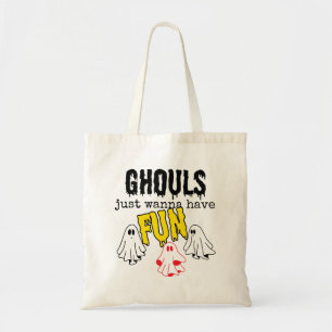Bolso De Tela Ghouls solo quiere divertirse. w