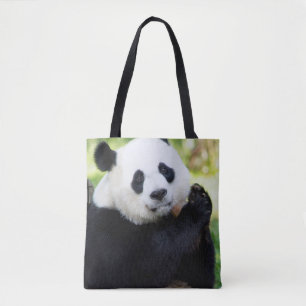 Bolso De Tela Giant Panda Sitting
