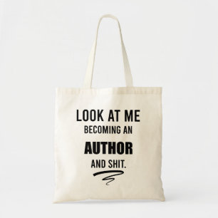 Bolso De Tela Gift For New Writer Funny Author School Graduation