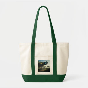 Bolso De Tela Giganotosaurus Dinosaurios Provocando Impulso Bols