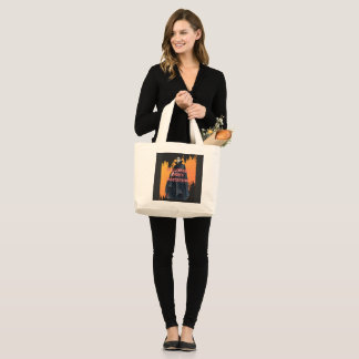 BOLSO DE TELA GIGANTE ドラキュラ伯爵のハロウィンパーティー招待
