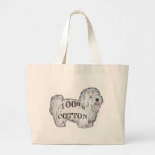 Bolso De Tela Gigante 100% algodón