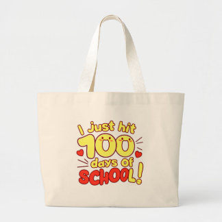 Bolso De Tela Gigante 100 días de diseño de estilo Kawaii