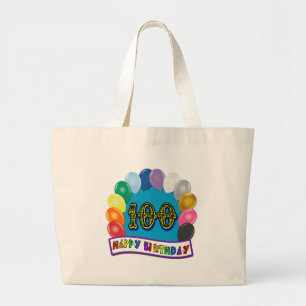 Bolso De Tela Gigante 100o Regalos de cumpleaños con diseño clasificad