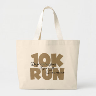 Bolso De Tela Gigante 10K Run Tan Sports Running