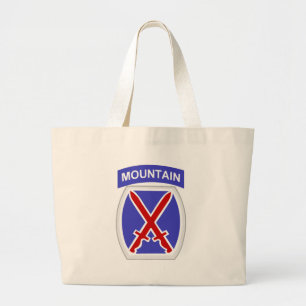 Bolso De Tela Gigante 10mo División de la montaña