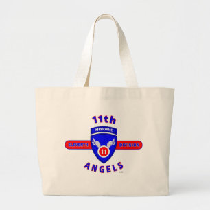 Bolso De Tela Gigante 11mo DIVISIÓN AEROTRANSPORTADA "ÁNGELES "