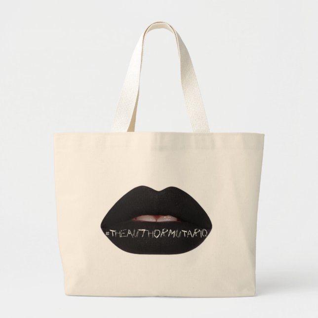 BOLSO DE TELA GIGANTE ¡143 BESOS! (Frente)