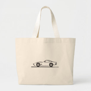 Bolso De Tela Gigante 1970-72 Corvette