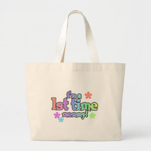 Bolso De Tela Gigante 1.ᵉʳ Camisetas y obsequios mami-arcoiris