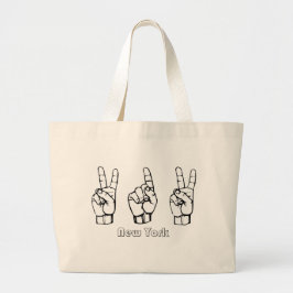 Bolso De Tela Gigante 212- - Nueva York