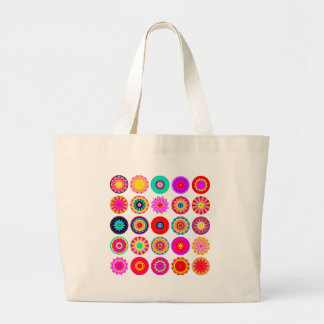 Bolso De Tela Gigante 25 Mandalas II