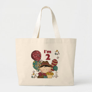 Bolso De Tela Gigante 2.ª Cowboy camisetas y regalos