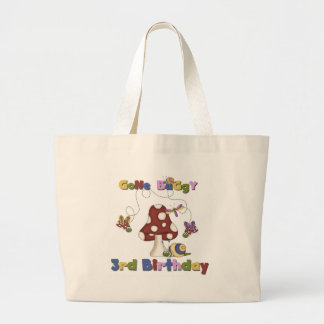 Bolso De Tela Gigante 3.ᵉʳ Bug Birthday Tshirts y regalos